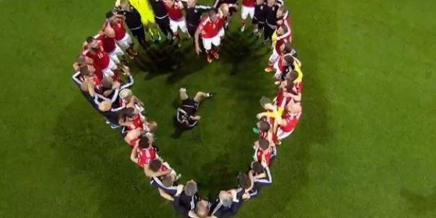 Mit Herz: So feiert Wales die EM-Sensation
