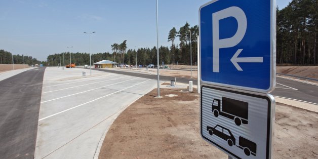 Autobahnparkplatz (Symbolbild)