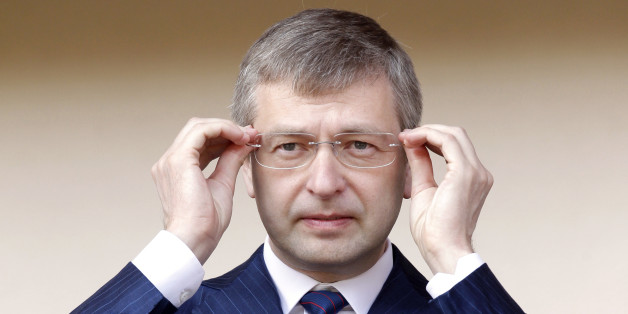President of the football club AS Monaco, Dmitry Rybolovlev attends the french league two soccer match Monaco vs Caen, Saturday, May 4, 2013, in Monaco stadium. (AP Photo/Lionel Cironneau)