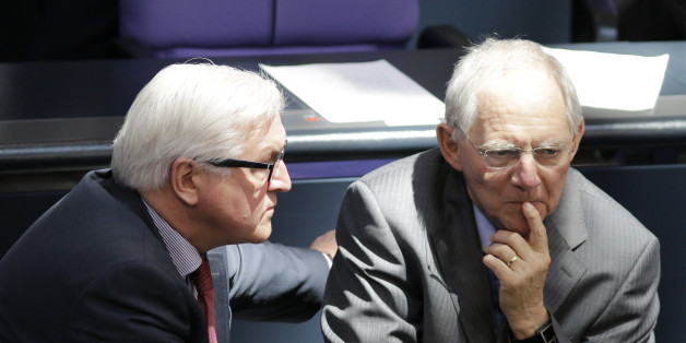 Das Verhältnis von Steinmeier und Schäuble ist angeschlagen.