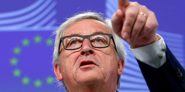 European Commission President Jean-Claude Juncker briefs the media after Britain voted to leave the bloc, in Brussels, Belgium, June 24, 2016. REUTERS/Francois Lenoir