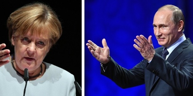 "Zutiefst verstört": Merkel kritisiert Putins Säbelrasseln im Osten