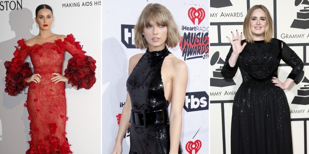 Adele, Taylor Swift, Katy Perry... qui a gagné le plus en un an?