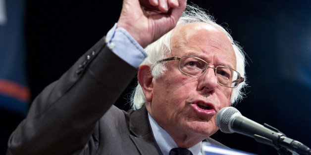 File-This June 23, 2016, file photo shows Democratic presidential candidate Sen. Bernie Sanders, I-Vt., addressing supporters in New York. Sanders says he'll try to block Senate consideration of a bill that would require nationwide labeling of food with genetically modified products, but with a less stringent labeling requirement than the one included in Vermont's law. Individual senators can put a hold on legislation, blocking it from coming up for debate unless backers can muster 60 votes. The