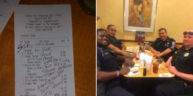 Er wollte nicht neben den Polizisten im Restaurant sitzen – dann bekam er die Quittung dafür