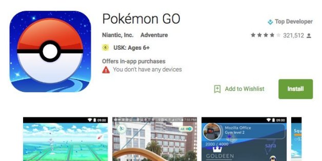 Pokémon Go jetzt in Deutschland verfügbar: Hier könnt ihr es herunterladen