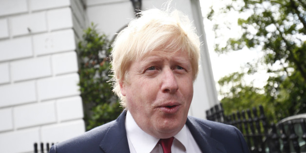Former mayor Boris Johnson leaves his home in London, Britain, June 30, 2016. REUTERS/Neil Hall