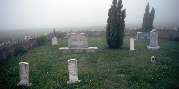 Fog Over Cemetery