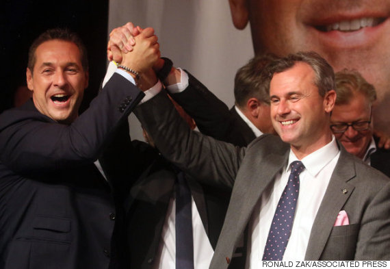 heinzchristian strache norbert hofer