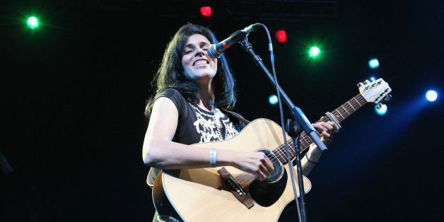 NEW YORK, NY - JULY 07: Algerian singer Souad Massi performs as part of Celebrate Brooklyn! at the Prospect Park Bandshell on July 7, 2012 in the Brooklyn borough of New York City. (Photo by Al Pereira/WireImage)