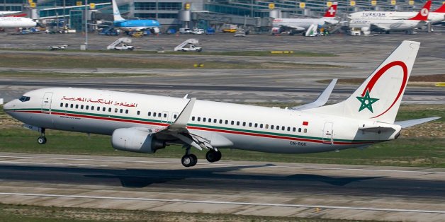 Un avion de la Royal Air Maroc à l'aéroport d'Istanbul