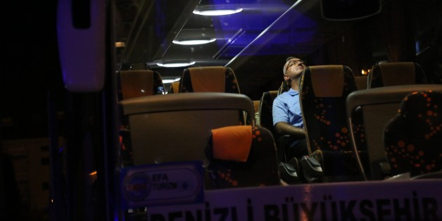DENIZLI, TURKEY - JULY 17: Denizli Military Garrison and 11. Ranger Brigade General, Kamil Ozhan Ozbakir is arrested together with 51 high-ranking officers following failed military coup attempt, in Denizli, Turkey on July 17, 2016.
(Photo by Mustafa Dermencioglu/Anadolu Agency/Getty Images)