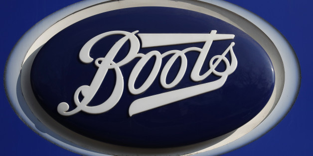 A company logo is pictured outside a branch of Boots the chemists in Manchester northern England, March 17, 2016. REUTERS/Phil Noble