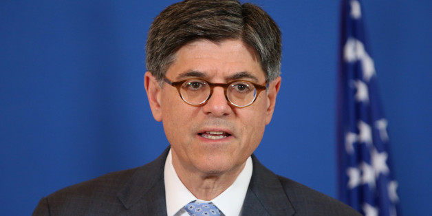 U.S. Treasury Secretary Jack Lew attends a news conference at the Bercy Finance Ministry in Paris, France, July 12, 2016. REUTERS/Charles Platiau