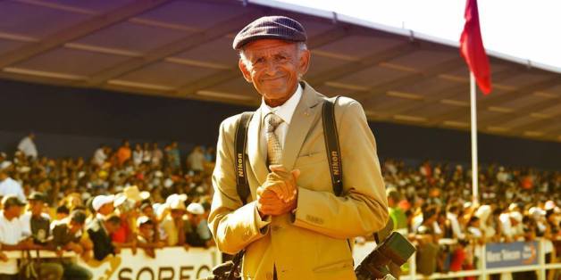 Mohammed L’Marrakchi, 72 ans, photographe de la Semaine du cheval depuis 32 ans