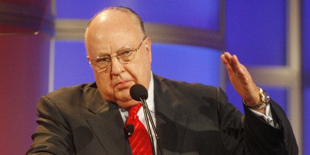 Roger Ailes, chairman and CEO of Fox News and Fox Television Stations, answers questions during a panel discussion at the Television Critics Association summer press tour in Pasadena, California July 24, 2006. REUTERS/Fred Prouser (UNITED STATES)