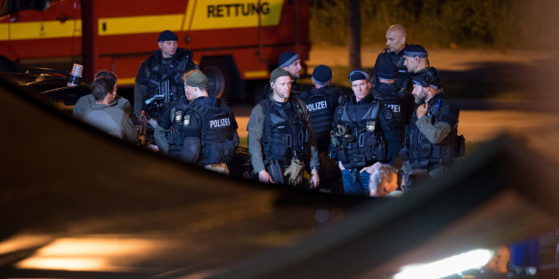 Großeinsatz in München: Die Polizei gingen zunächst von bis zu drei flüchtigen Tätern aus