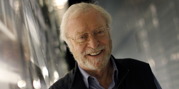 Actor Michael Caine poses for a photograph during an interview with Reuters in New York, October 26, 2010. Caine's new memoir "The Elephant To Hollywood" is published by Henry Holt and Company. REUTERS/Mike Segar (UNITED STATES - Tags: ENTERTAINMENT SOCIETY)