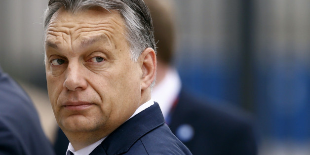 Hungary's Prime Minister Viktor Orban arrives for the NATO Summit in Warsaw, Poland July 9, 2016. REUTERS/Kacper Pempel