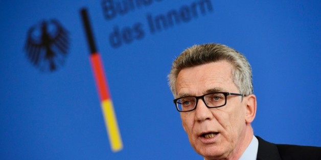 Le ministre allemand de l'Intérieur Thomas de Maizière, le 23 juillet 2016 à Berlin