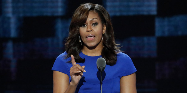 First Lady Michelle Obama teilt gegen Trump aus