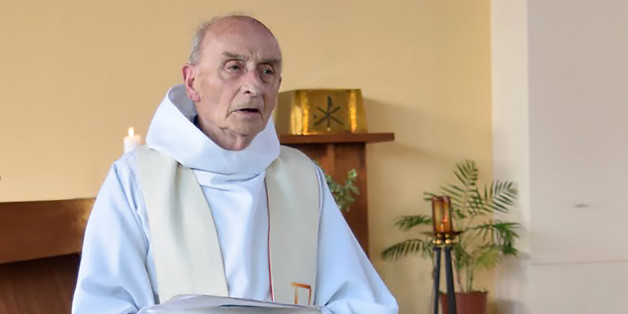 L'église Saint-Etienne à Saint-Etienne du Rouvray où officiait le père Jacques Hamel.