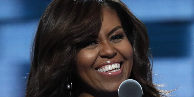 U.S. first lady Michelle Obama speaks during the first session at the Democratic National Convention in Philadelphia, Pennsylvania, U.S. July 25, 2016. REUTERS/Mark Kauzlarich