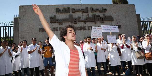Nouvelle manifestation des étudiants en médecine au Maroc