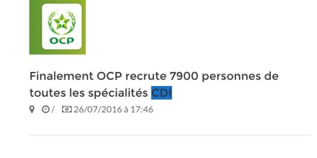 Non, l'OCP ne va pas embaucher 7.900 salariés d'un coup