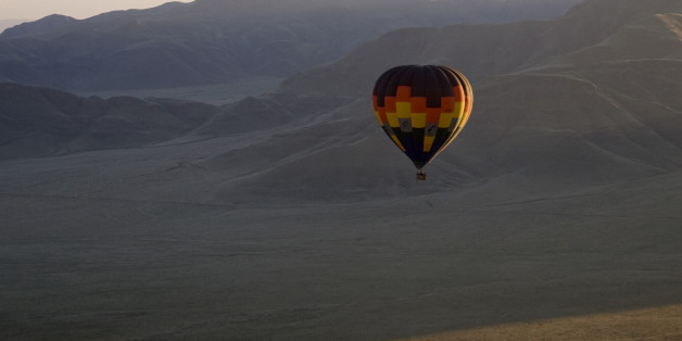 Ein Heißluftballon (Symbolbild)