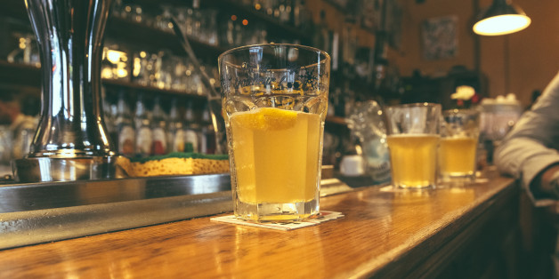 Belgium Beer in a Lille bar