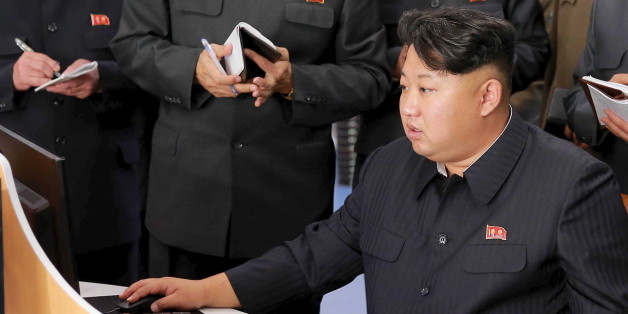 North Korean leader Kim Jong Un gives field guidance at the Sci-Tech Complex, in this undated photo released by North Korea's Korean Central News Agency (KCNA) in Pyongyang October 28, 2015. REUTERS/KCNA ATTENTION EDITORS - THIS PICTURE WAS PROVIDED BY A THIRD PARTY. REUTERS IS UNABLE TO INDEPENDENTLY VERIFY THE AUTHENTICITY, CONTENT, LOCATION OR DATE OF THIS IMAGE. FOR EDITORIAL USE ONLY. NOT FOR SALE FOR MARKETING OR ADVERTISING CAMPAIGNS. THIS PICTURE IS DISTRIBUTED EXACTLY AS RECEIVED BY REU