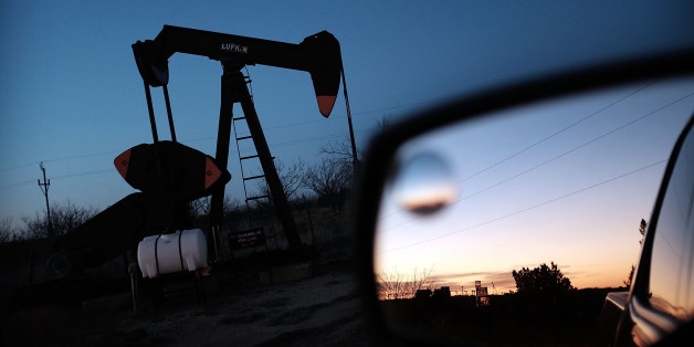 SWEETWATER, TX - JANUARY 19: An oil pumpjack works on January 19, 2016 in Sweetwater, Texas. Global oil prices continue their downward fall with U.S. oil dropping towards $27 a barrel, its lowest since 2003, on worries about global oversupply. Following a diplomatic agreement on nuclear fuel with America, Iran has forecast it will add 500,000 barrels per day to global production, following the lifting of sanctions. (Photo by Spencer Platt/Getty Images)