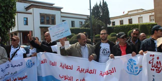 L'Association pour la protection des biens publics lors d'une manifestation (archives)