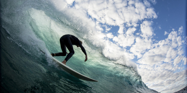 The moment before you pull in to a perfect barrel and get that vision that every one is chasing.