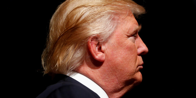 Republican U.S. Presidential nominee Donald Trump attends a campaign event at Briar Woods High School in Ashburn, Virginia, U.S. August 2, 2016. REUTERS/Eric Thayer