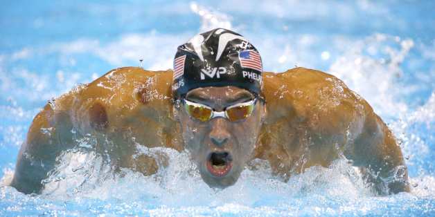 2016 Rio Olympics - Swimming - Men's 200m Butterfly Semifinals - Olympic Aquatics Stadium - Rio de Janeiro, Brazil - 08/08/2016. Michael Phelps (USA) of USA competes REUTERS/David Gray FOR EDITORIAL USE ONLY. NOT FOR SALE FOR MARKETING OR ADVERTISING CAMPAIGNS.