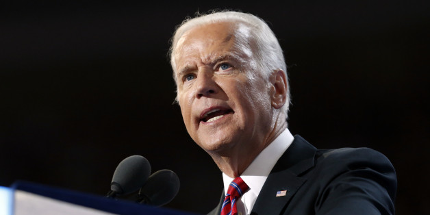 Vice President Joe Biden speaks during the third day session of the Democratic National Convention in Philadelphia, Wednesday, July 27, 2016. (AP Photo/Carolyn Kaster)