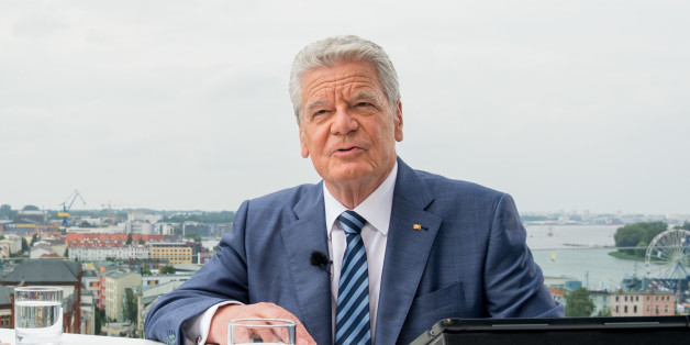 Bundespräsident Joachim Gauck beim Sommerinterview des ZDF