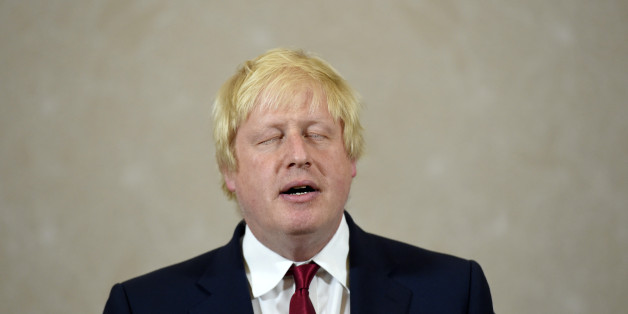 Vote Leave campaign leader, Boris Johnson, reacts as he delivers a speech in London, Britain June 30, 2016. REUTERS/Toby Melville