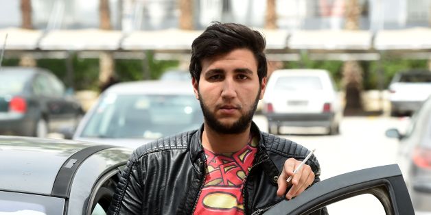Ahmed Ben Amor, vice president of the Tunisian 'Shams' association for the decriminalisation of homosexuality, poses for a picture during an interview in the capital Tunis on May 9, 2016. / AFP / FETHI BELAID (Photo credit should read FETHI BELAID/AFP/Getty Images)