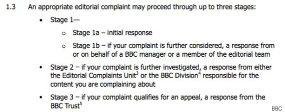 bbc complaints