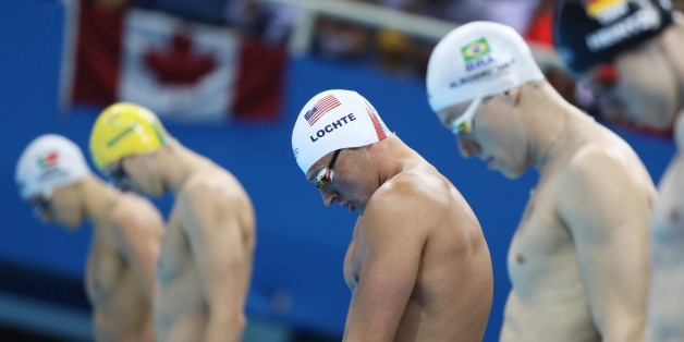 Rio Olympics - Swimming - Preliminary - Men's 200m Individual Medley - Heats - Olympic Aquatics Stadium - Rio de Janeiro, Brazil - 10/08/2016. Ryan Lochte (USA) of USA competes. REUTERS/Stefan Wermuth FOR EDITORIAL USE ONLY. NOT FOR SALE FOR MARKETING OR ADVERTISING CAMPAIGNS.