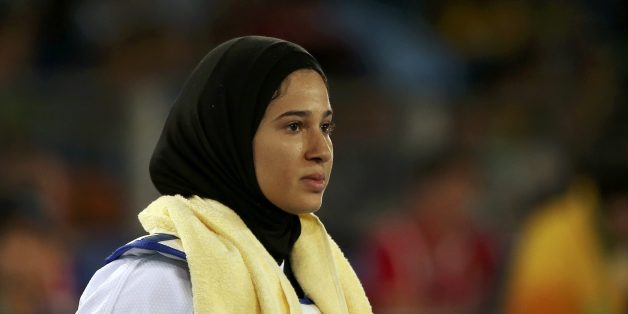 2016 Rio Olympics - Taekwondo - Preliminary - Women's -57kg Preliminary Round - Carioca Arena 3 - Rio de Janeiro, Brazil - 18/08/2016. Rahma Ben Ali (TUN) of Tunisia. REUTERS/Issei Kato OR EDITORIAL USE ONLY. NOT FOR SALE FOR MARKETING OR ADVERTISING CAMPAIGNS.