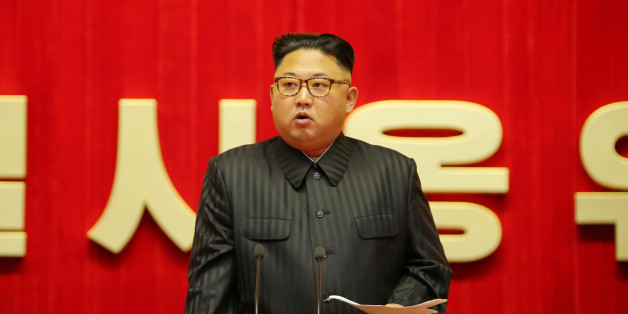 North Korean leader Kim Jong Un guides the 3rd Meeting of Activists of the Korean People's Army (KPA) in the Movement for Winning the Title of O Jung Hup-led 7th Regiment in this undated photo released by North Korea's Korean Central News Agency (KCNA) in Pyongyang on August 4, 2016. KCNA/ via REUTERS ATTENTION EDITORS - THIS PICTURE WAS PROVIDED BY A THIRD PARTY. REUTERS IS UNABLE TO INDEPENDENTLY VERIFY THE AUTHENTICITY, CONTENT, LOCATION OR DATE OF THIS IMAGE. FOR EDITORIAL USE ONLY. NOT FOR
