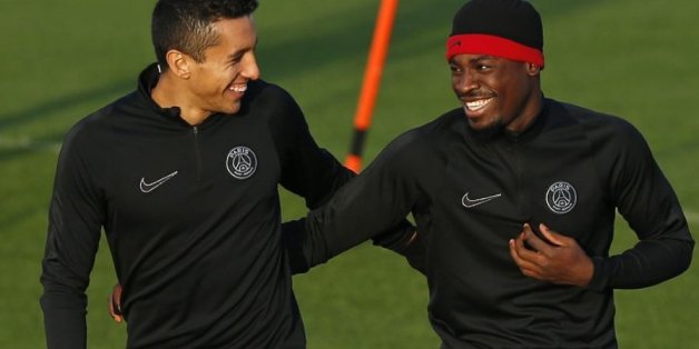 La blague de Serge Aurier à son coéquipier Marquinhos le "Marocain"