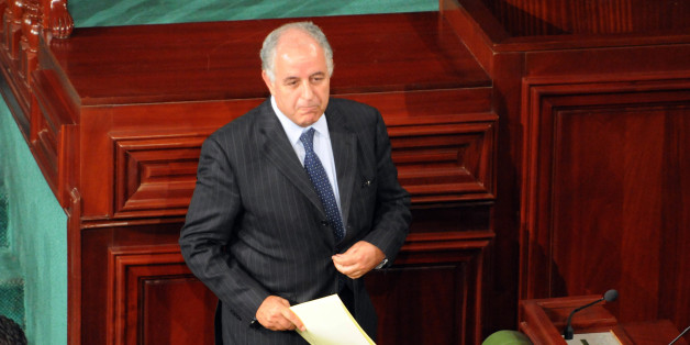 The Governor of the Central Bank of Tunisia Mustapha Kamel Nabli arrives to answers questions to Tunisian deputies about his dismissal by the President of Tunisia in the constituent Assembly on July 18, 2012 in Tunis. Nabli said he was still awaiting a final decision over whether he will be dismissed from his job or not, after Tunisian President Moncef Marzouki called for him to leave his post in June. AFP PHOTO / FETHI BELAID (Photo credit should read FETHI BELAID/AFP/GettyImages)