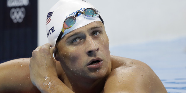 FILE - In this Tuesday, Aug. 9, 2016, file photo, United States' Ryan Lochte checks his time in a men's 4x200-meter freestyle heat during the swimming competitions at the 2016 Summer Olympics, in Rio de Janeiro, Brazil. Add two fresh entries to the increasingly popular genre of non-apology apologies. In a span of 15 hours, politician Donald Trump and Lochte both coughed up carefully crafted words of contrition, each without fully owning up to exactly what heâd done wrong. (AP Photo/Michael