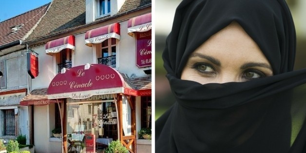 In einem französischen Restaurant wurden zwei muslimische Frauen rausgeschmissen.