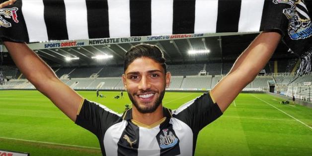 L'international marocain Achraf Lazaar à Newcastle
